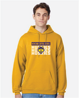 3Peat Hanes Unisex EcoSmart® Hooded Sweatshirt NCSHFall25