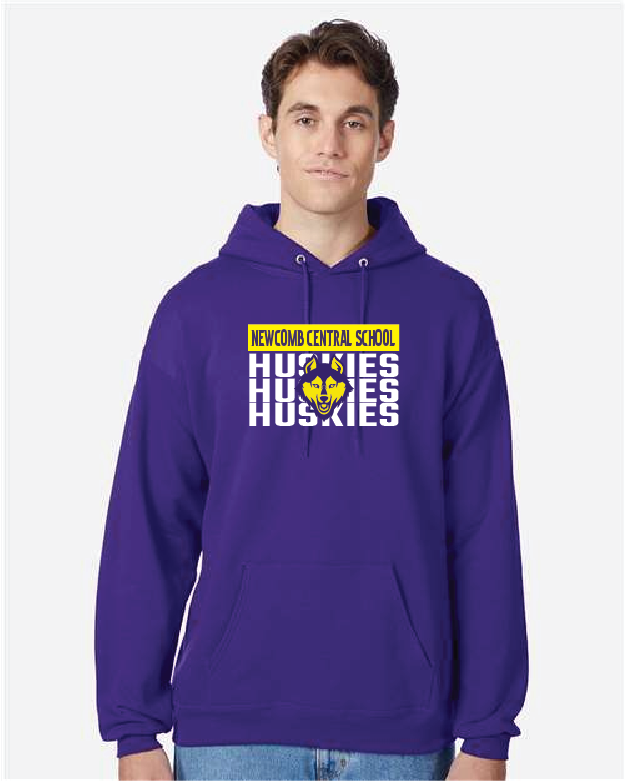 3Peat Hanes Unisex EcoSmart® Hooded Sweatshirt NCSHFall25