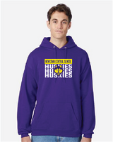 3Peat Hanes Unisex EcoSmart® Hooded Sweatshirt NCSHFall25