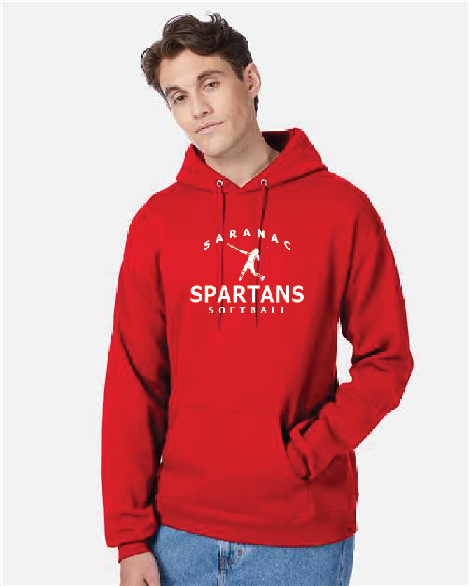 Finch Hanes Unisex EcoSmart® Hooded Sweatshirt SCS Softball