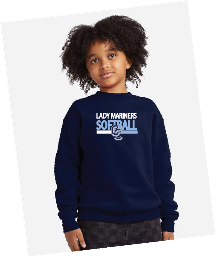 Show Hanes Youth EcoSmart® Crewneck Sweatshirt CCLM25