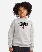 Trebek Hanes Youth Ecosmart® Crewneck Sweatshirt 6fund 25