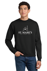 St. Mark's Hanes® - EcoSmart® Crewneck Sweatshirt SMEC25