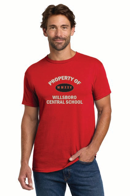 Property Of Hanes® Essential-T 100% Cotton T-Shirt Wills25