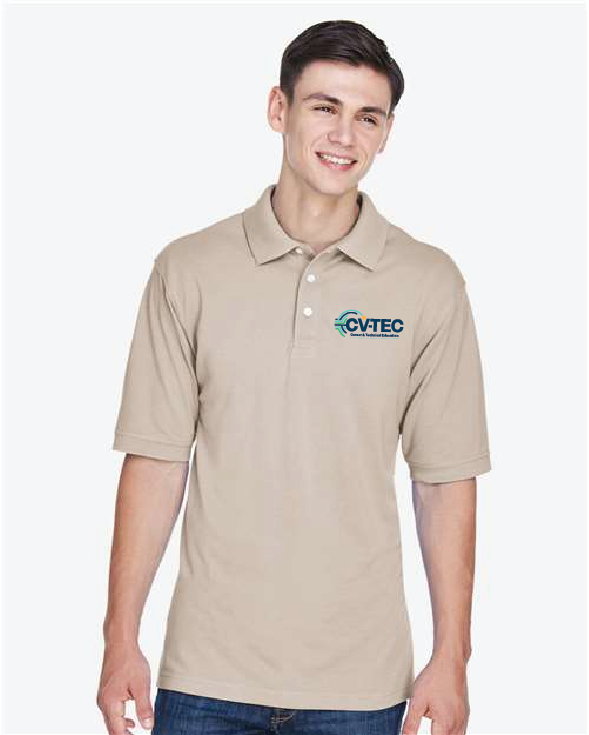 CVTECLC Harriton Men's Easy Blend™ Polo CVES25