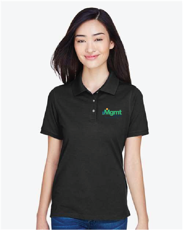 MGMTLC Harriton Women's Easy Blend Polo CVES25