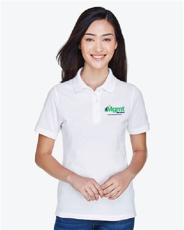 MGMTLC Harriton Women's Easy Blend Polo CVES25