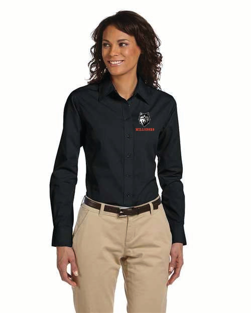 Mascot Harriton Women's Essential Poplin Wills25
