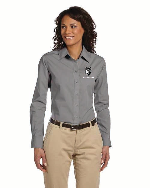 Mascot Harriton Women's Essential Poplin Wills25