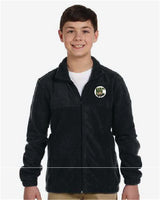 Bobcats Harriton Youth Full-Zip Fleece NAC25