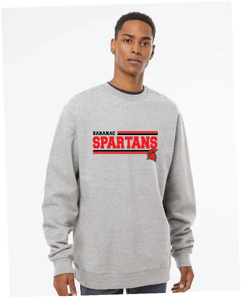 Heath Independent Trading Co. - Midweight Crewneck Sweatshirt - SS3000 Saranac 6th