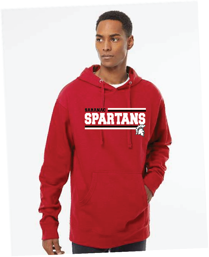 Heath Independent Trading Co. - Midweight Hooded Sweatshirt - SS4500 Saranac 6th