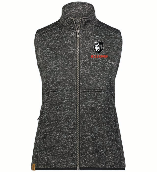 Mascot Holloway Ladies Alpine Sweater Fleece Vest Wills25