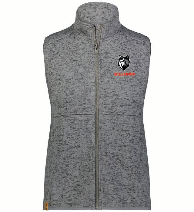 Mascot Holloway Ladies Alpine Sweater Fleece Vest Wills25
