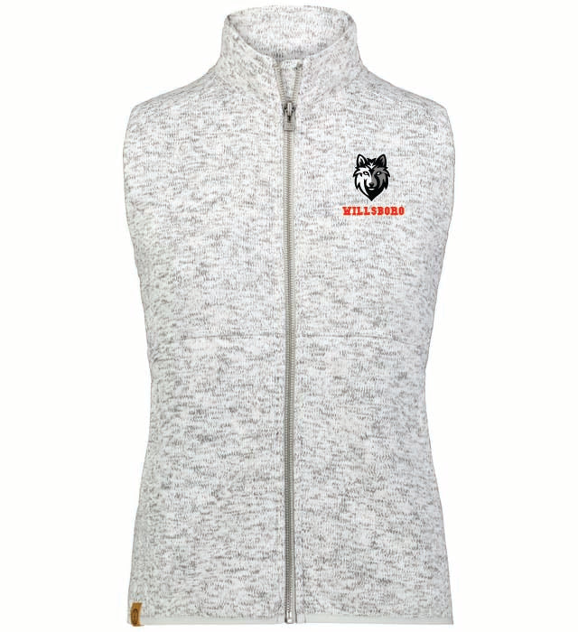 Mascot Holloway Ladies Alpine Sweater Fleece Vest Wills25