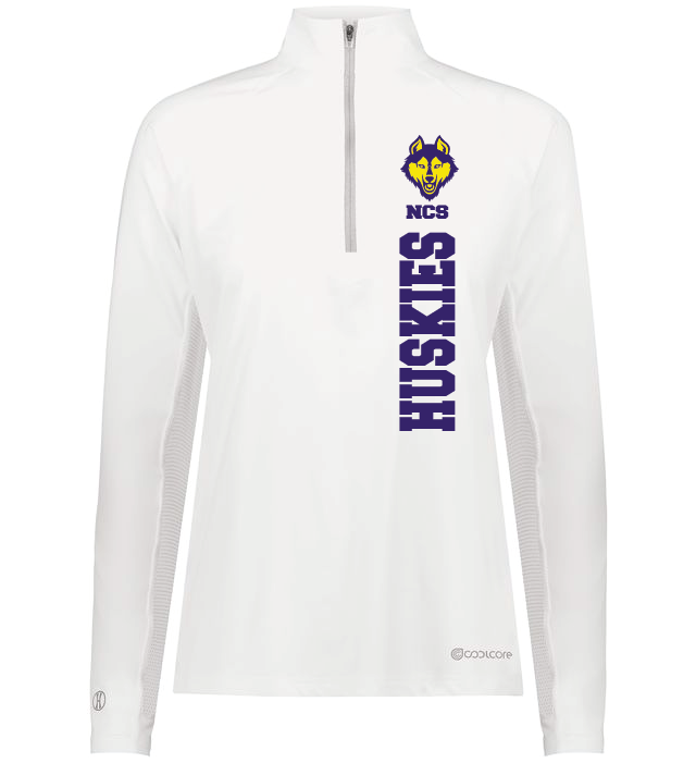 Velocity Holloway Ladies Electrify 1-2 Zip Pullover Powered by Coolcore® NCSH25