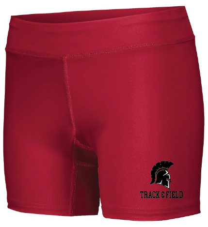 Shield Holloway Ladies PR Max Compression Shorts Saranac T&F