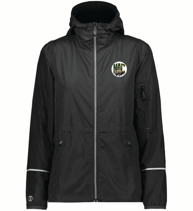 Bobcats Holloway Ladies Packable Full Zip Jacket NAC25