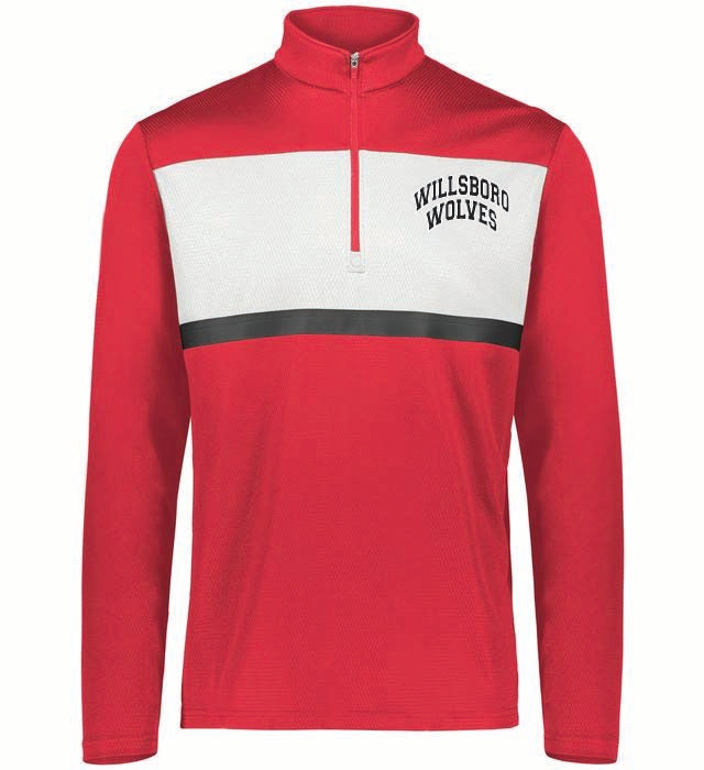 Double Arched Holloway Prism Bold 1-4 Zip Pullover Wills25