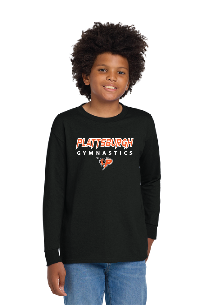 Hometown Gildan® Youth Heavy Cotton™ 100% Cotton Long Sleeve T-Shirt PHSGym26