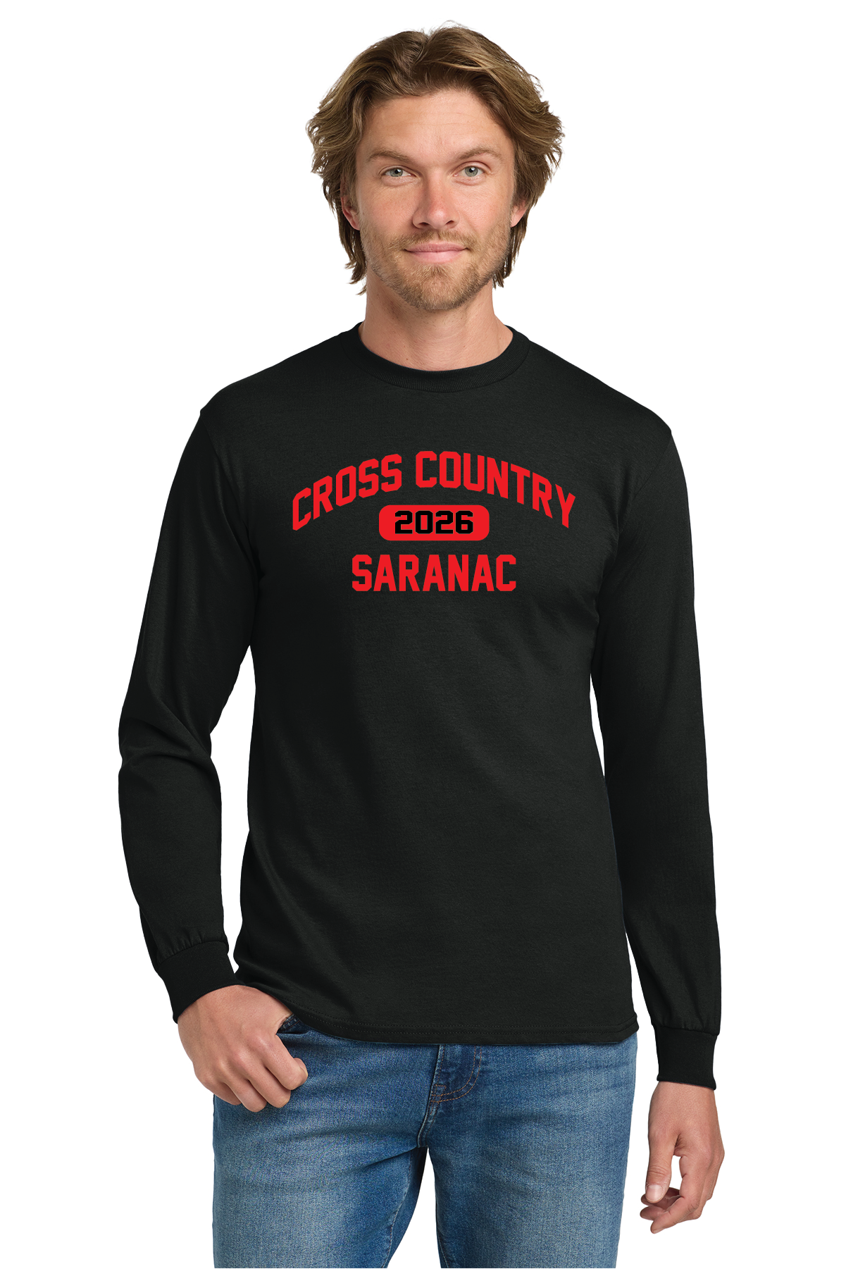 Hough Gildan® Heavy Cotton™ 100% Cotton Long Sleeve T-Shirt SARXC26