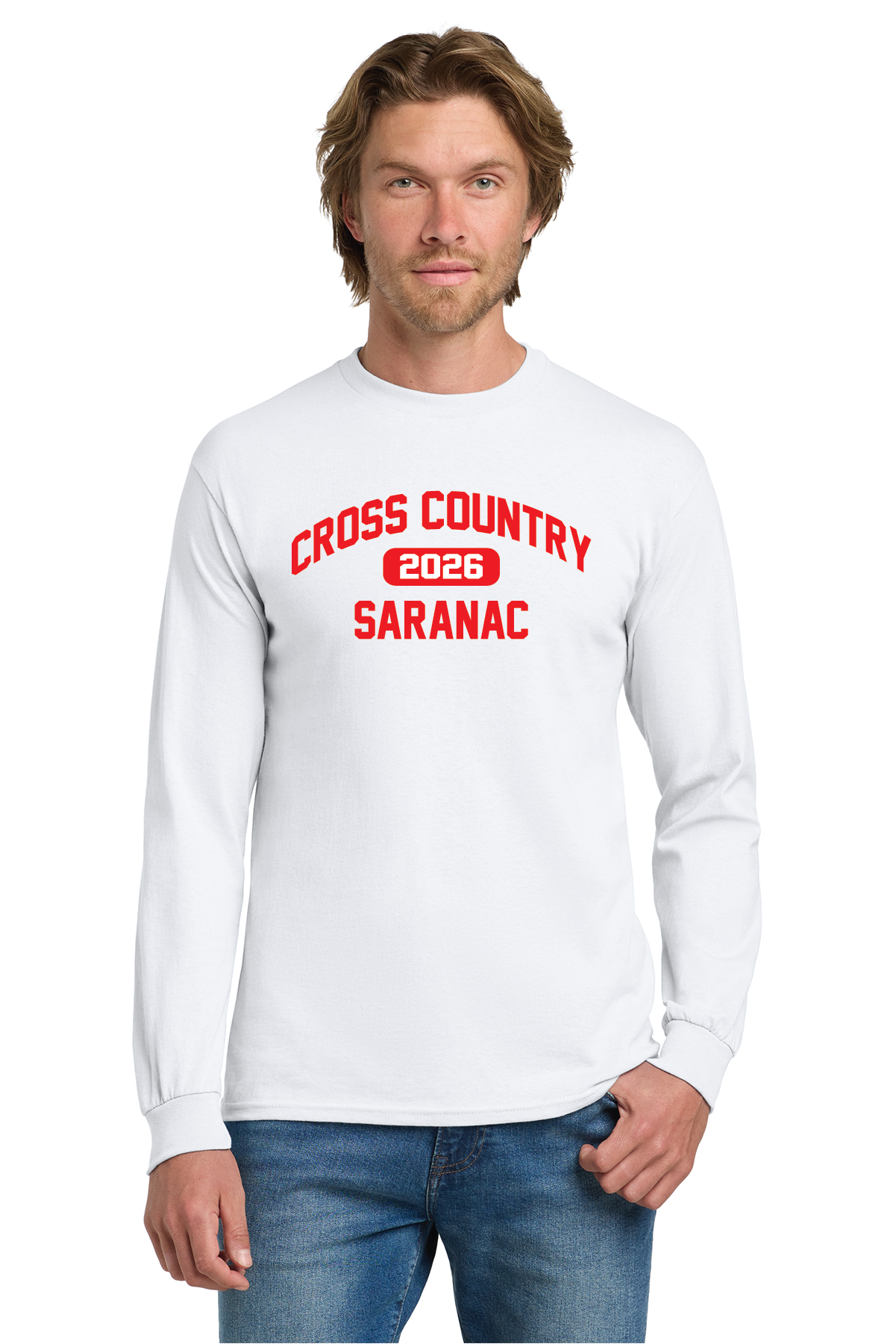 Hough Gildan® Heavy Cotton™ 100% Cotton Long Sleeve T-Shirt SARXC26