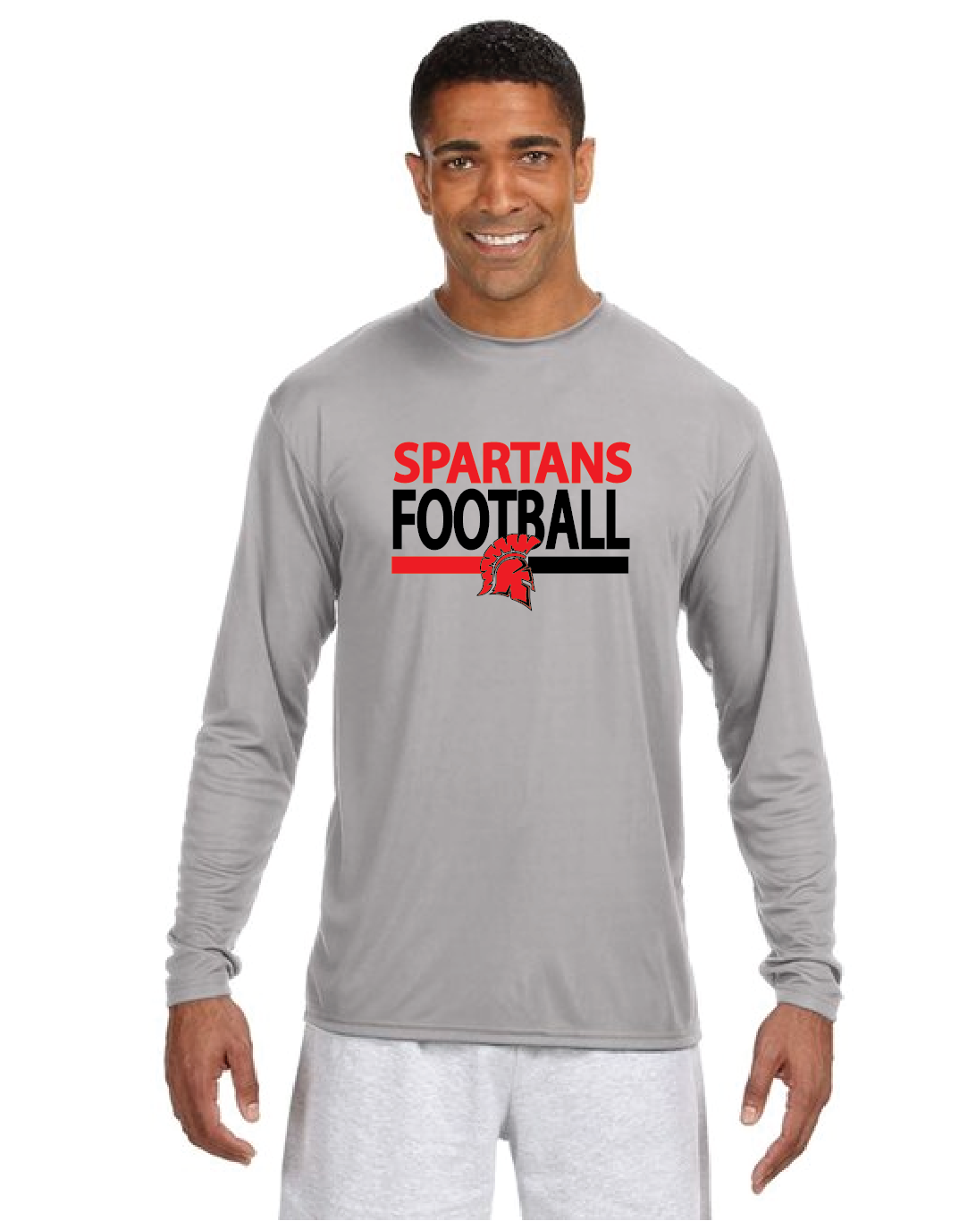 Show A4 Men's Cooling Performance Long Sleeve T-Shirt Saranac FB