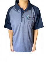 CV-TECLC Sport-Tek® PosiCharge® RacerMesh® Raglan Heather Block Polo CVESX