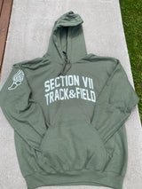 Arched T&F Gildan® Heavy Blend™ Hooded Sweatshirt ITF25