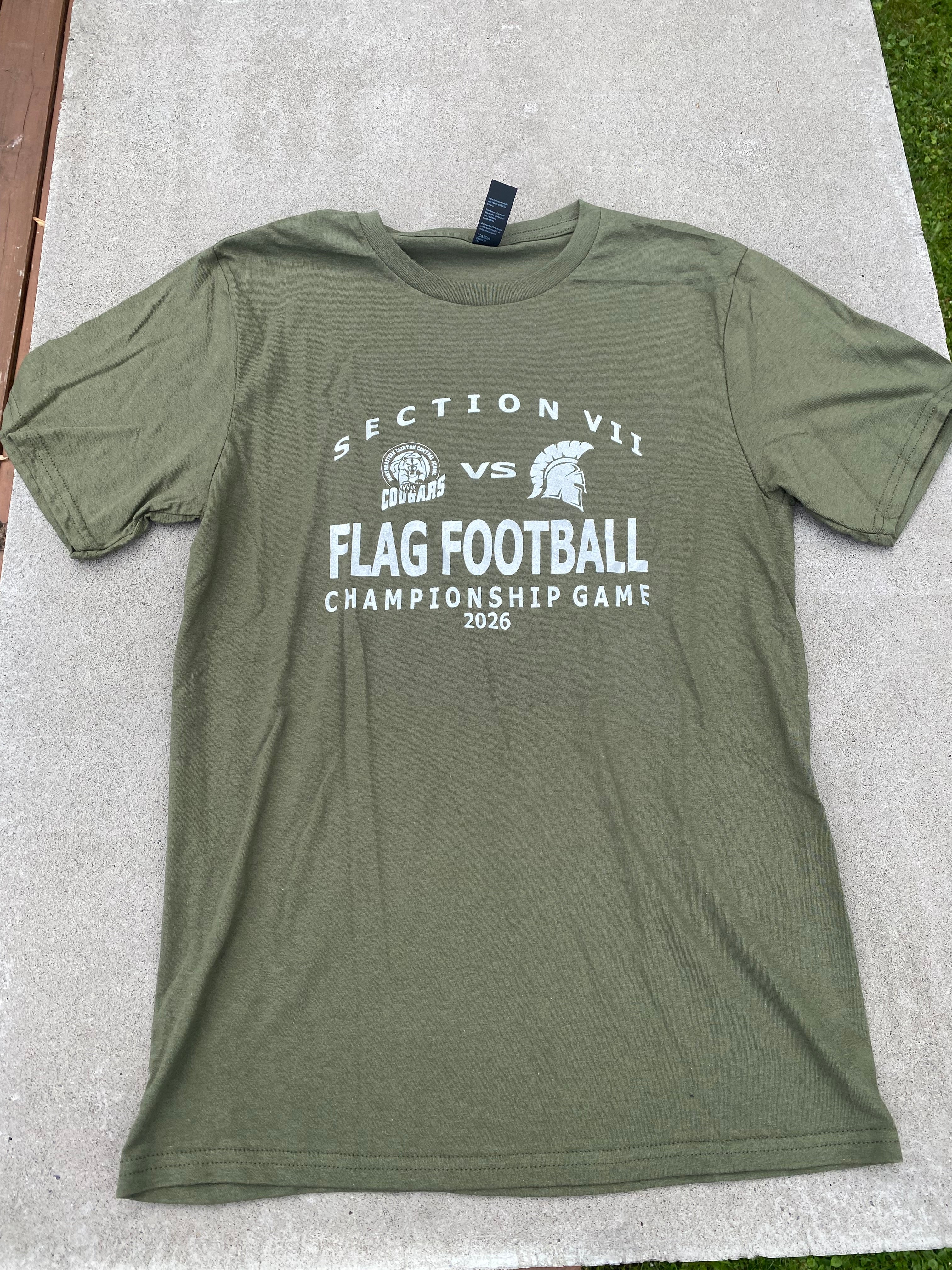 NCCS V. Spartans Gildan® Softstyle® CVC Tee Flag26