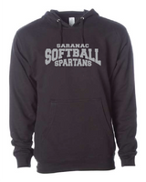 Bridge ITC Unisex Midweight Hooded Sweatshirt SCS Softball26