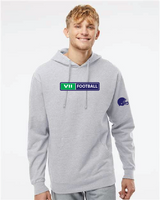 Alba ITC Unisex Midweight Hooded Sweatshirt Grey Heather VII Football25