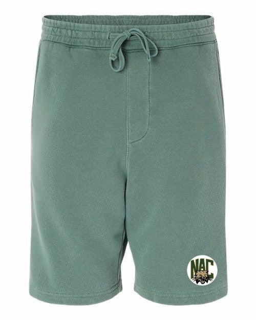 Bobcats ITC Unisex Pigment-Dyed Fleece Shorts Pigment NAC25