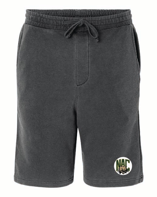 Bobcats ITC Unisex Pigment-Dyed Fleece Shorts Pigment NAC25