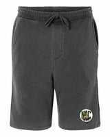 Bobcats ITC Unisex Pigment-Dyed Fleece Shorts Pigment NAC25