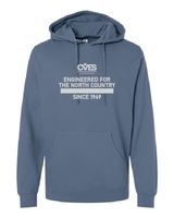 Since 1949 CVES Indepdendent Trading Co Unisex Midweight Hooded Sweatshirt CVES25