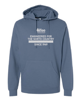 Since 1949 RISE Indepdendent Trading Co Unisex Midweight Hooded Sweatshirt CVES25