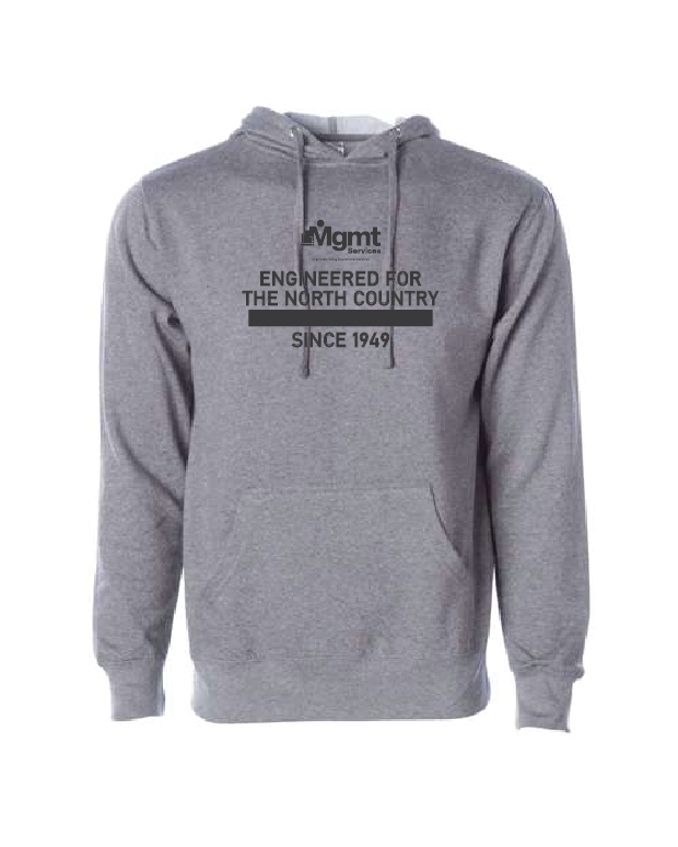 Since 1949 MGMT Indepdendent Trading Co Unisex Midweight Hooded Sweatshirt CVES25