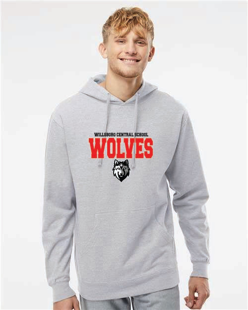 Trebek Independent Trading Company Unisex Midweight Hooded Sweatshirt Wills25