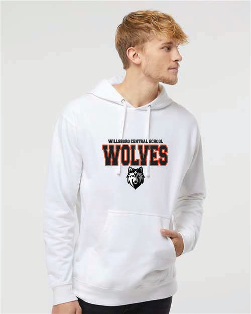 Trebek Independent Trading Company Unisex Midweight Hooded Sweatshirt Wills25