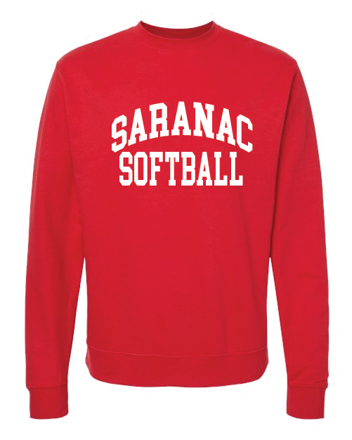 Traditional Independent Trading Co. - Midweight Crewneck Sweatshirt SCS Softball