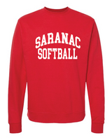 Traditional Independent Trading Co. - Midweight Crewneck Sweatshirt SCS Softball