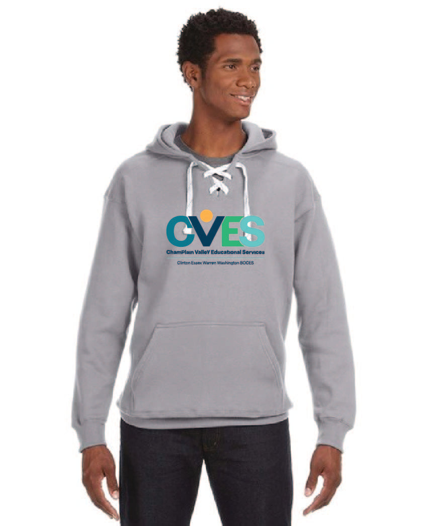 CVES J America Adult Sport Lace Hooded Sweatshirt