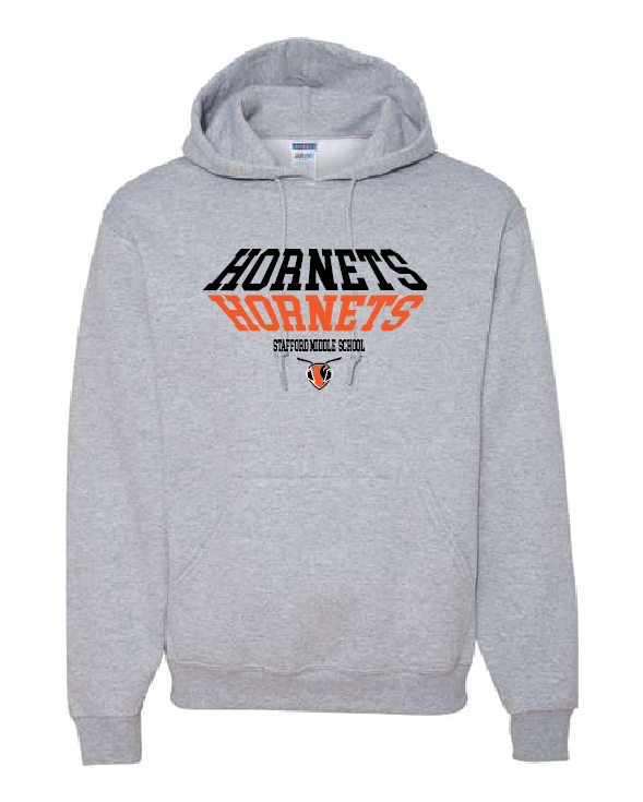 3D Jerzees Unisex NuBlend® Hooded Sweatshirt SMS25