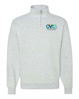 CVESLC Jerzees Unisex Nublend® Cadet Collar Quarter-Zip Sweatshirt CVES25