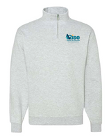RISELC Jerzees Unisex Nublend® Cadet Collar Quarter-Zip Sweatshirt CVES25