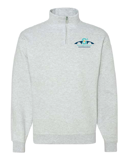 S3LC Jerzees Unisex Nublend® Cadet Collar Quarter-Zip Sweatshirt CVES25