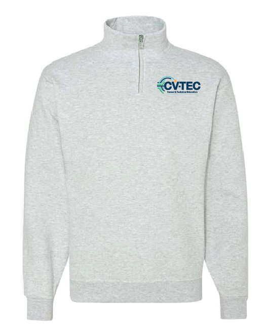 CVTECLC Jerzees Unisex Nublend® Cadet Collar Quarter-Zip Sweatshirt CVES25