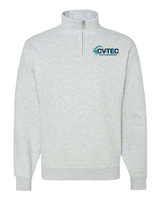 CVTECLC Jerzees Unisex Nublend® Cadet Collar Quarter-Zip Sweatshirt CVES25