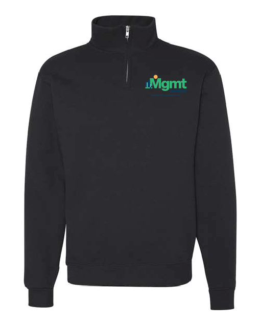 MGMTLC Jerzees Unisex Nublend® Cadet Collar Quarter-Zip Sweatshirt CVES25